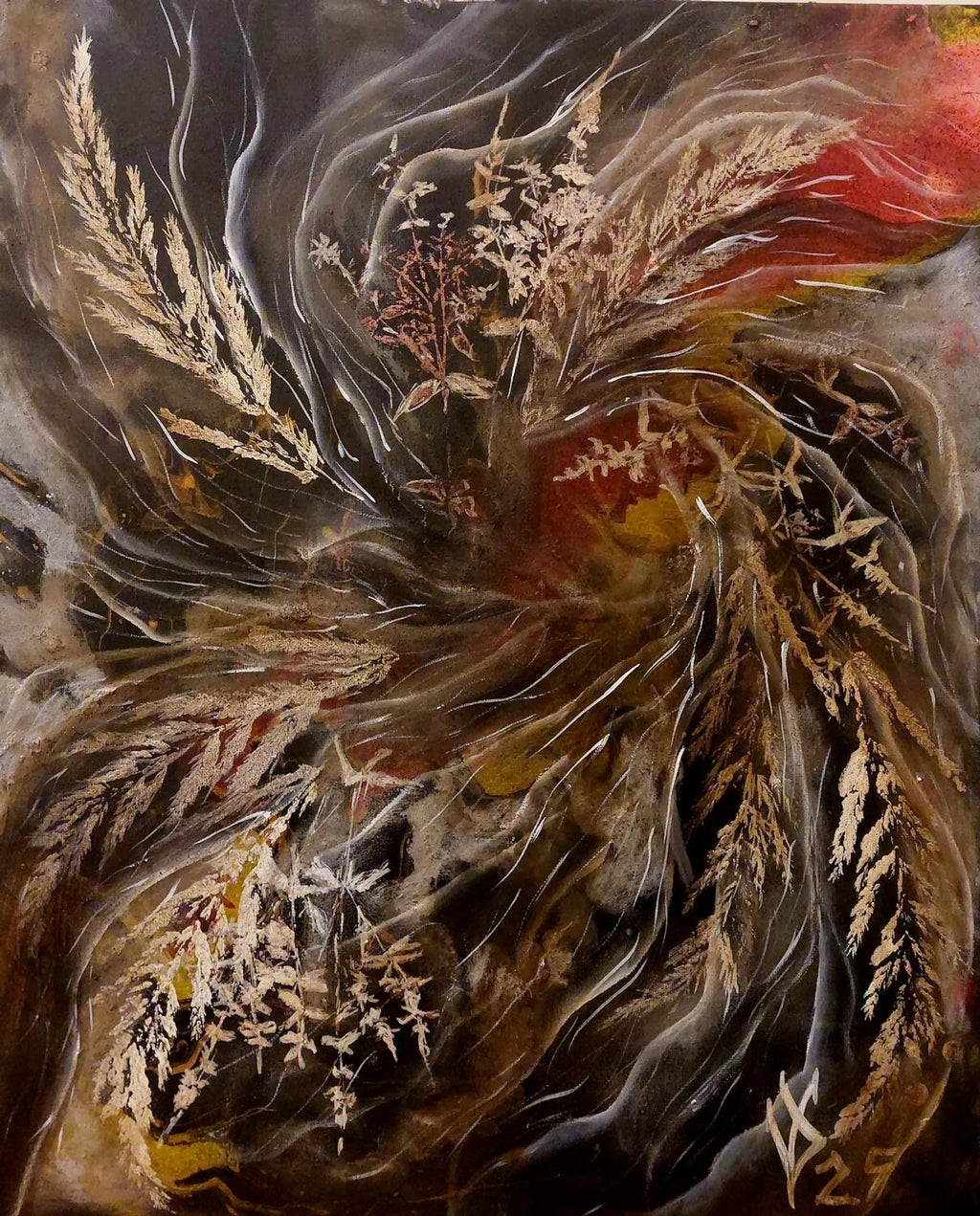 Interweaving of the Elements (40x50)