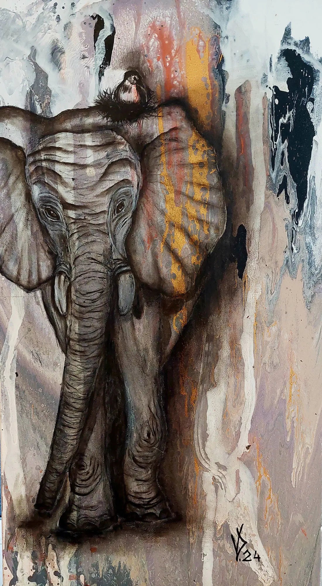 Herald of peace (50x90cm)