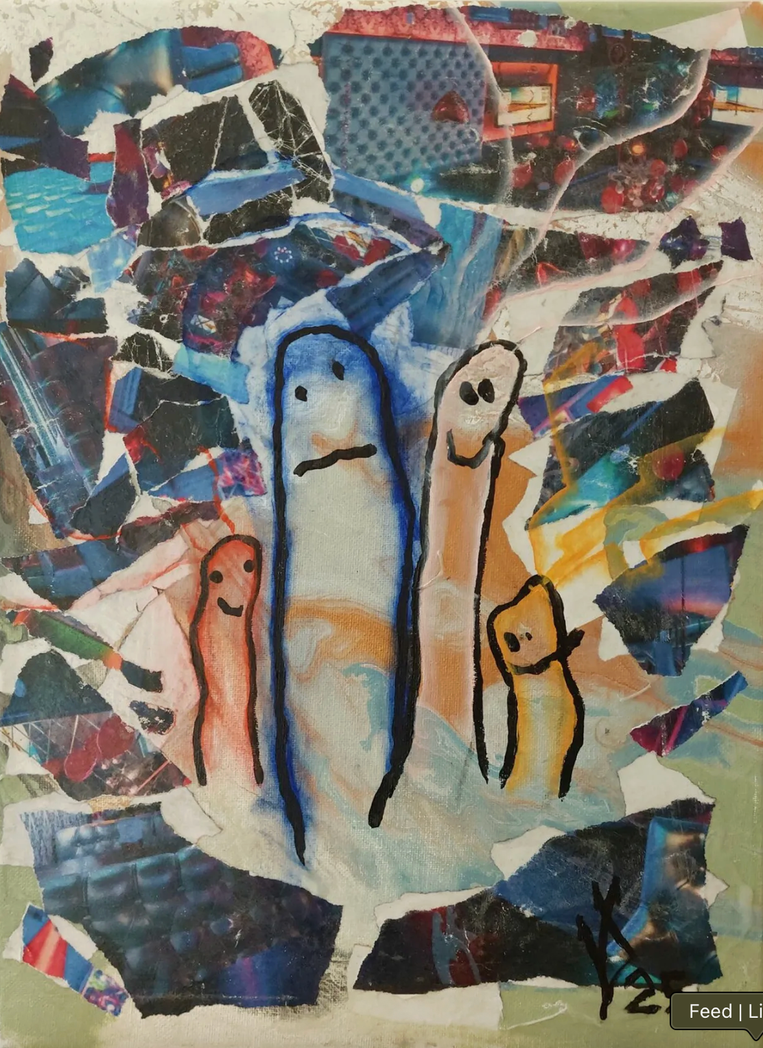 Me And My Friends (40x30)