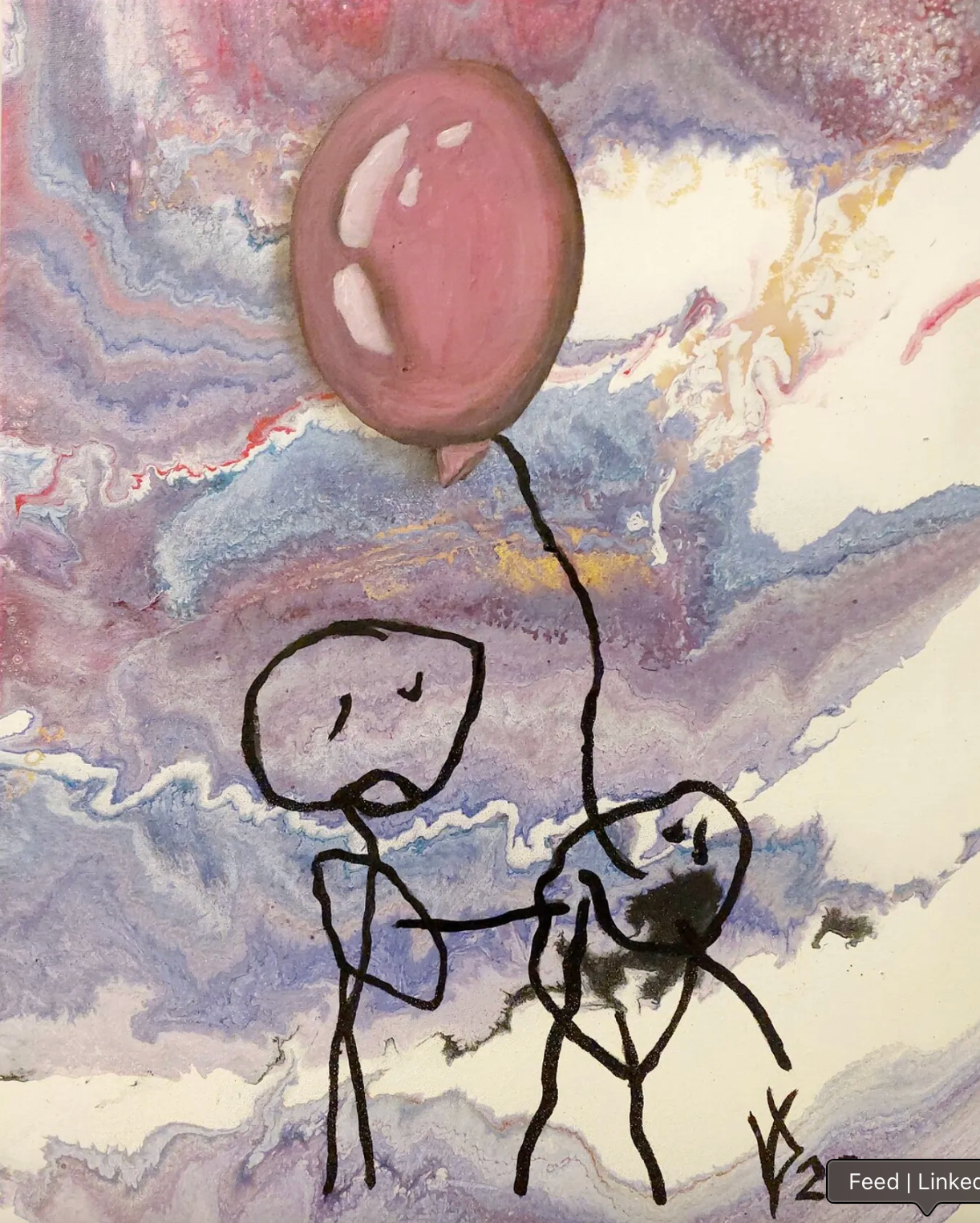 Where Flight Lives (50x40cm)