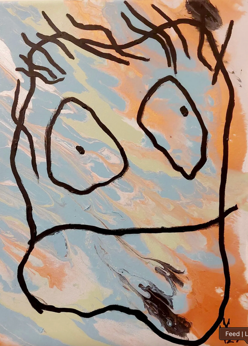 Beholding the Future (40x30cm)