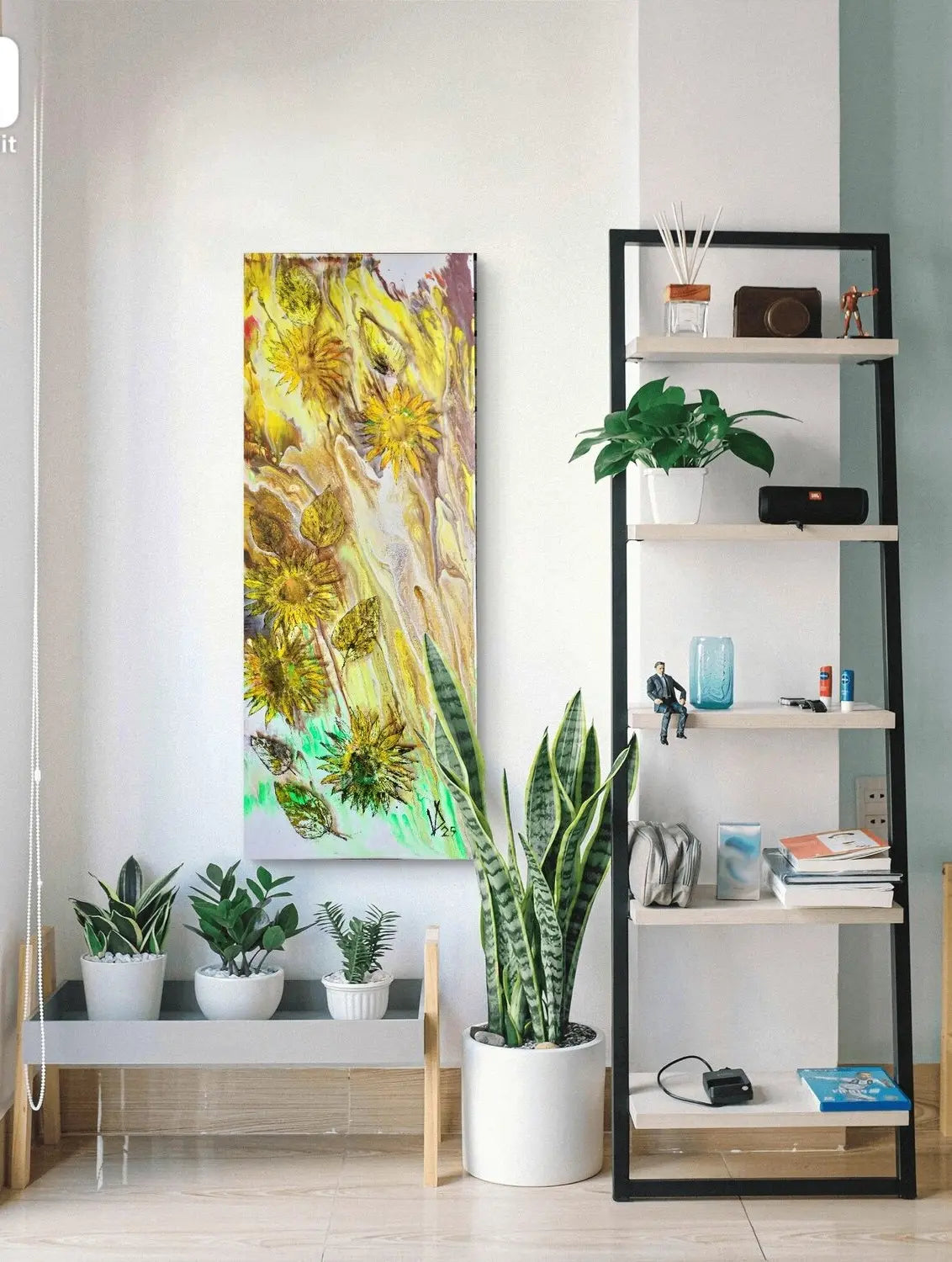 Ode to the Flowers of the Sun (100x40cm)