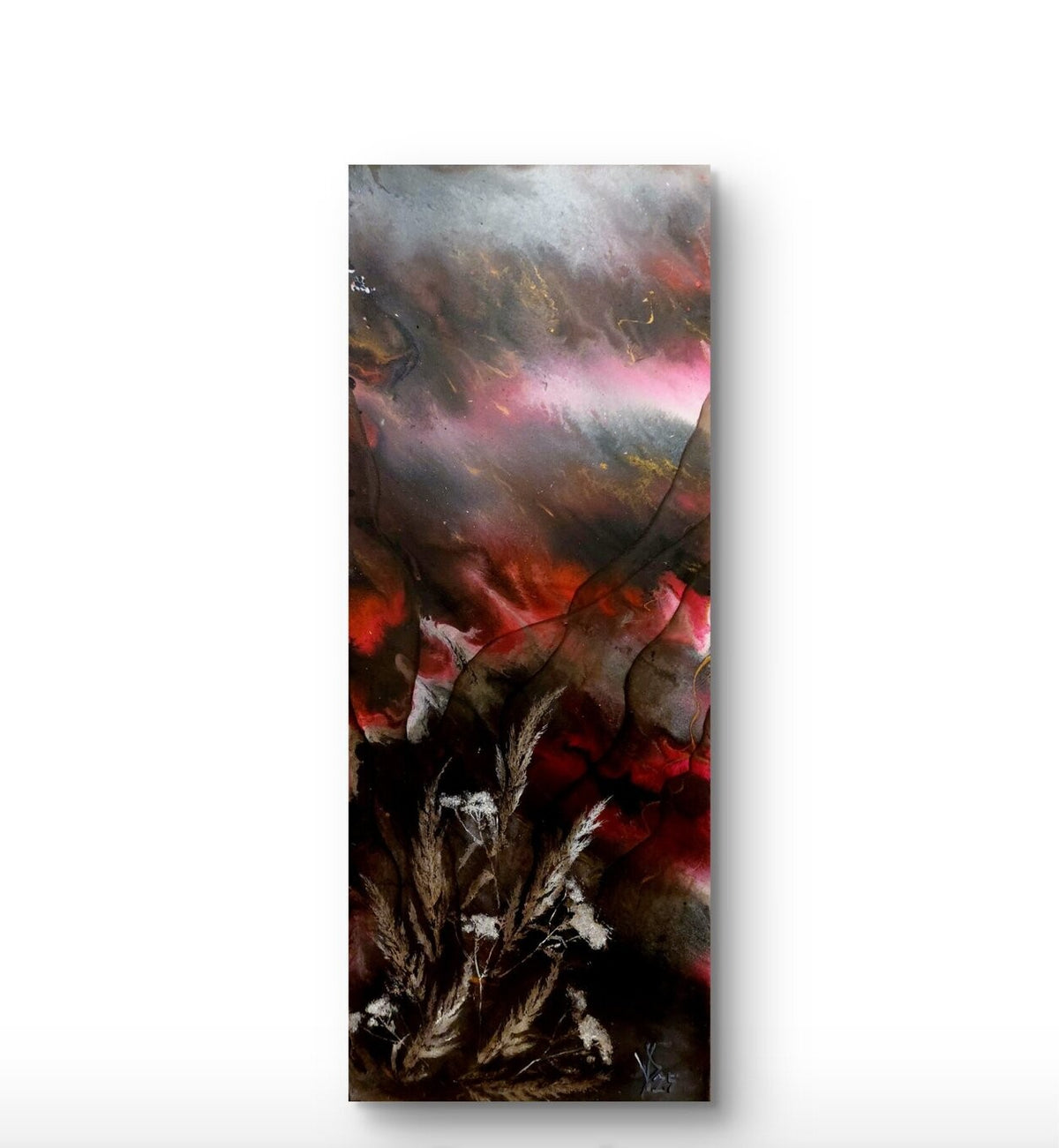 Where the Sky Smolders (100x40cm)