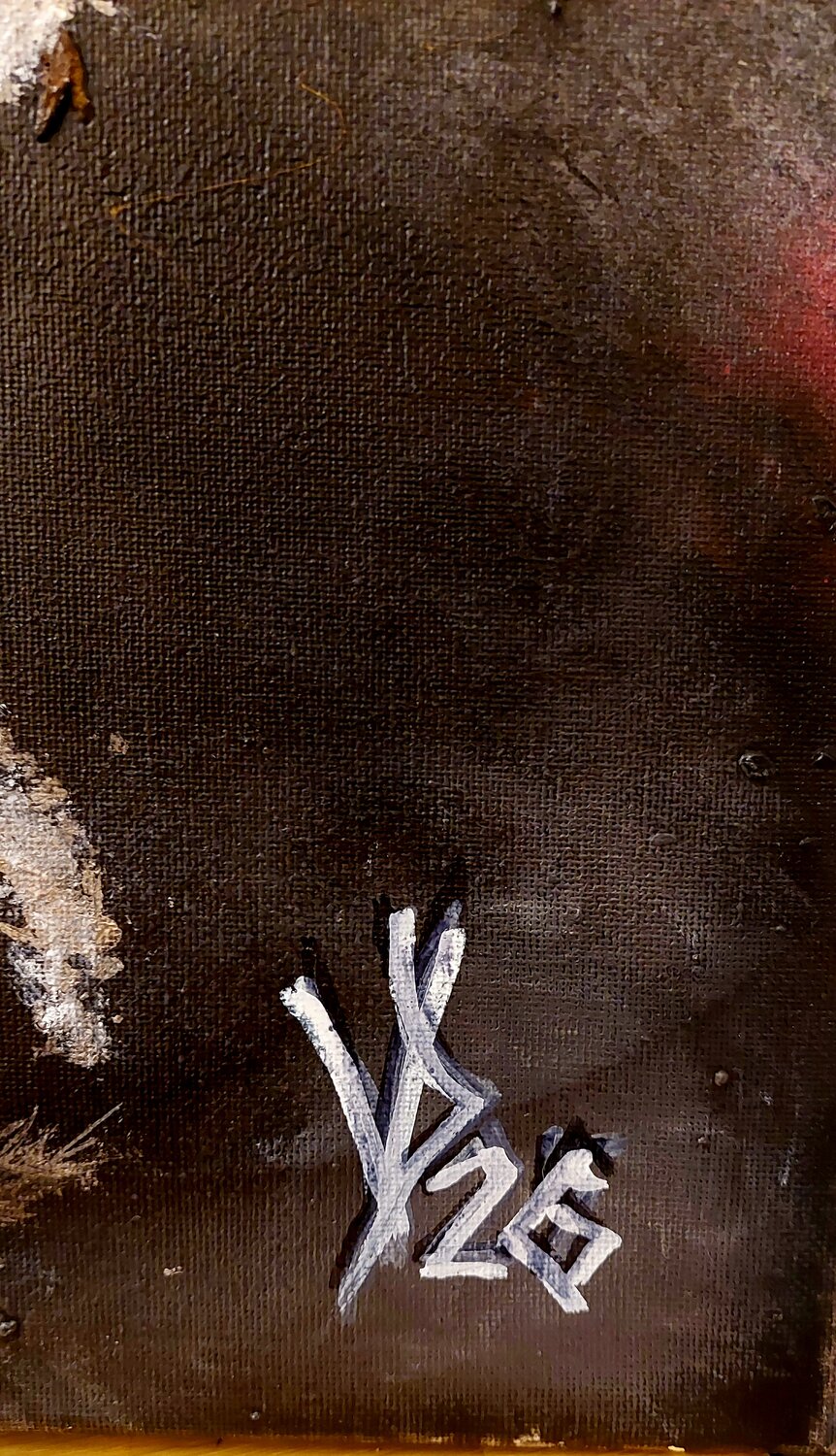 Where the Sky Smolders (100x40cm)