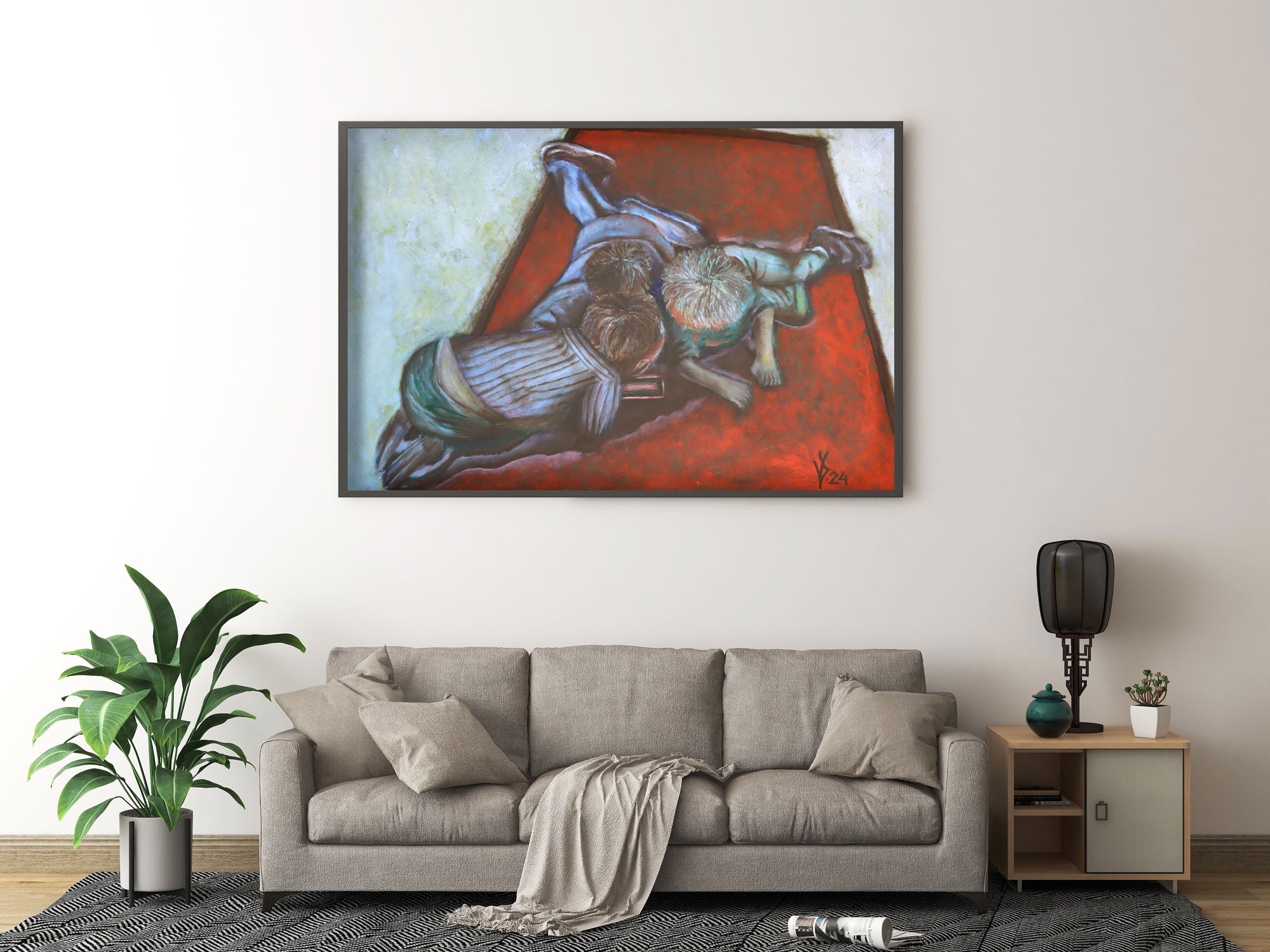 The Center of the World (50x70cm)