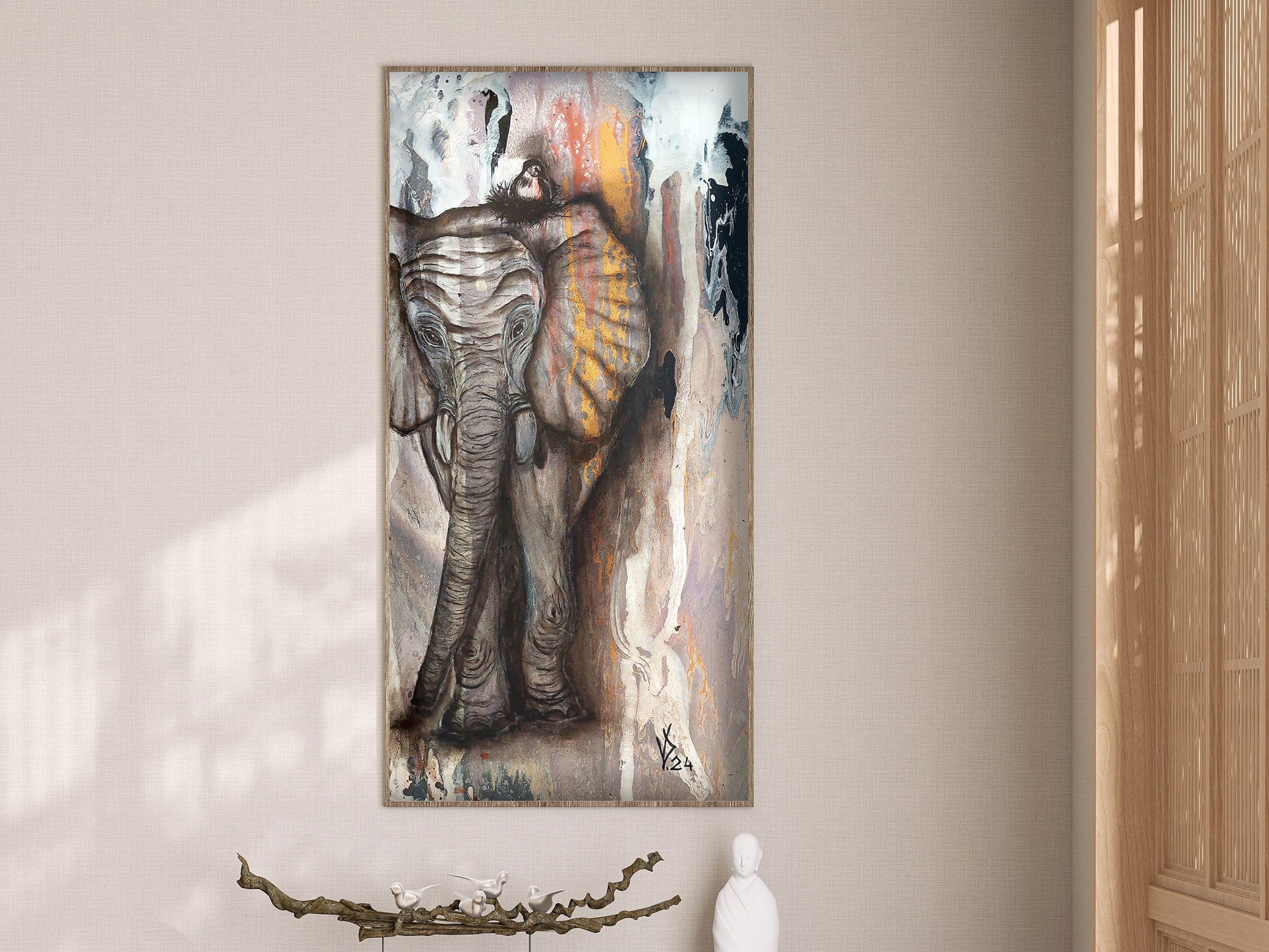 Herald of peace (50x90cm)