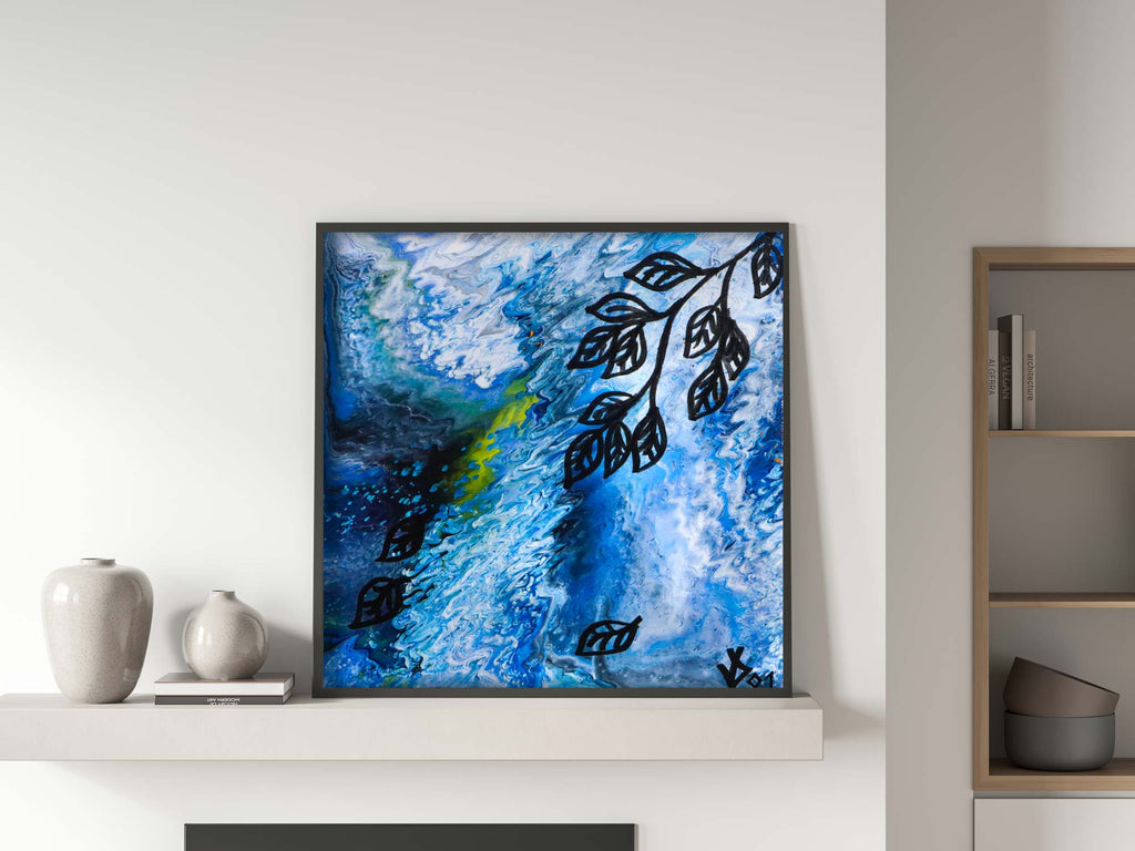 Blue Moment (40x40cm)